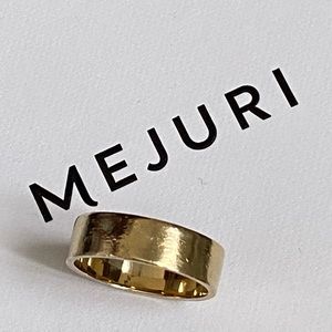 Mejuri Boyfriend Stacker Ring Size 8